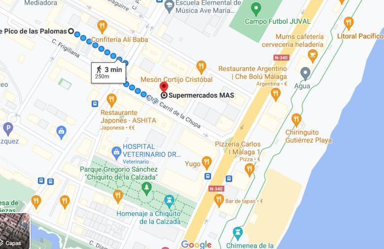 Precioso Apartamento A 5 Minutos Andando De La Playa Malaga Luaran gambar